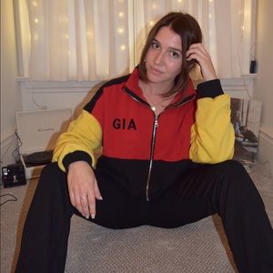 I.M.GIA zip up sweater